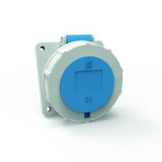 Bals Elektrotech - CEE-Anbausteckdose (IEC 60309) Anbausteckdose Neigung 128161 16A 3p 400V 9h IP67 − 10 Stück