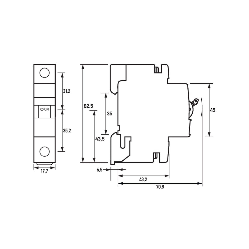 Doepke - Leitungsschutzschalter DLS 6H C13-1 6KA