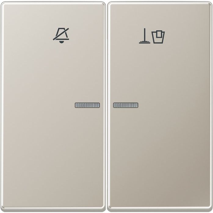 Jung - Abdeckung/Bedienelement für Installationsschalterprogramme Hotelwippe Innenstelle ES RU KO5 M n.stören,Zimmer aufr