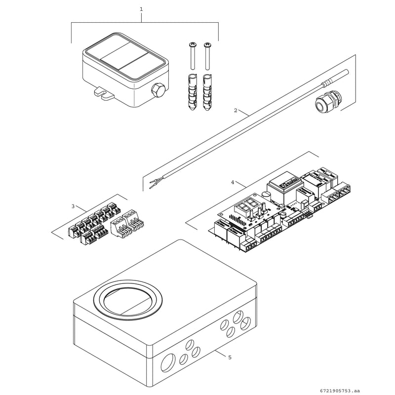 Bosch Thermotechnik - Elektrischer Heizkessel Elektro-Heizkessel wandh. TH350018 18kW, 6-stufig