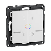 Legrand - Sender/Fernbedienung für Installationsschalterprogramme Seano m Netatmo Wandsender Legrand 765643 Farbe: Ultraweiß
