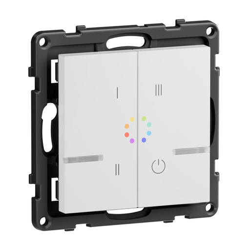 Legrand - Sender/Fernbedienung für Installationsschalterprogramme Seano m Netatmo Wandsender Legrand 765643 Farbe: Ultraweiß