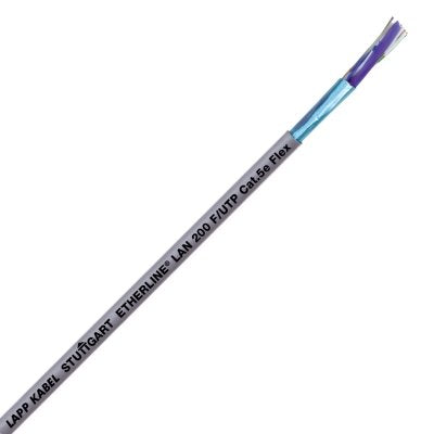 Lapp Kabel&Leitung - Daten- und Kommunikationskabel UNITRONIC LAN 200 SF/UTP 2170139/1000 Cat.5eLSZH FLEX − 1000 Meter