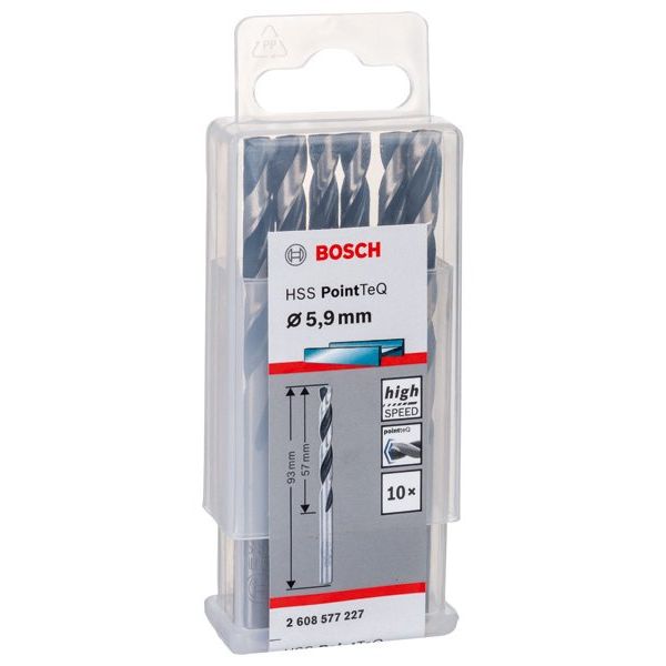 Bosch - Bohrer Metallspiralbohrer HSS 2608577227 PointTeQ DIN 338 5,9