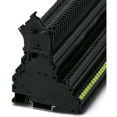 Phoenix Contact - Sicherungs-Reihenklemme Sicherungs-Reihenklemme UT 4-PE/L/H #3214321 0,14-6qmm, 28A 24V − 50 Stück