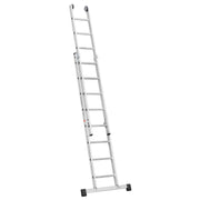 ILLER-LEITER - Sprossenleiter Sprossenschiebeleiter Ind. 6812 2-t. o.Seilzug 2x12