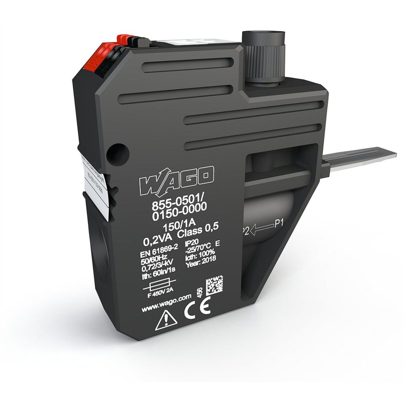 WAGO - Stromwandler Aufsteck-Stromwandler 855-501/150-000 150A/1A 0,2VA