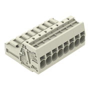 WAGO - Ein- und mehrpolige Klemmenleiste 1-Leiter-Stiftleiste 831-3208 CAGECLAMP,10mm²,lgr − 12 Stück