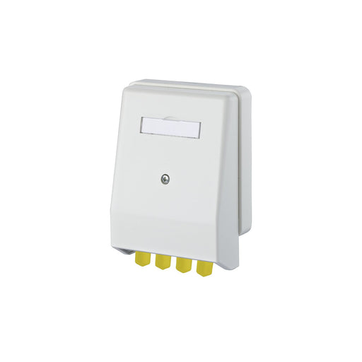 Metz Connect - Kommunikationsanschlussdose LWL Anschlußdose 150112 3102-E rws OpDat 4 AP ST