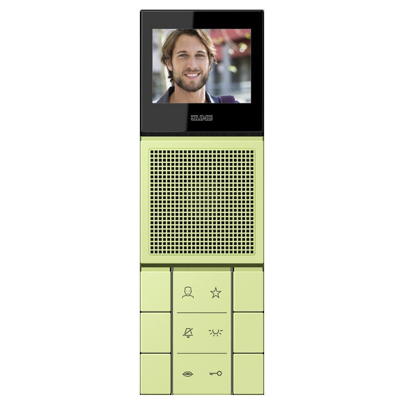 Jung - Innenstation für Türkommunikation SIB Video-Innenstation SI VI LC 627 222 LS 32053