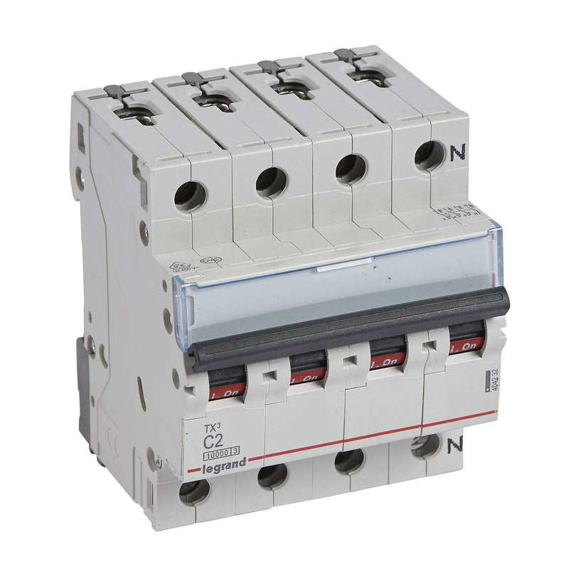 Legrand - Leitungsschutzschalter Legrand 404232 C2A 3-polig+N 10kA