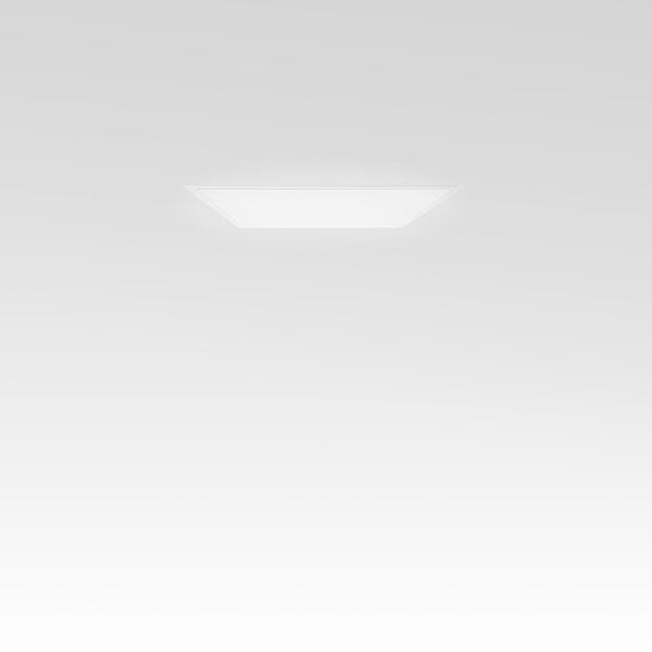LTS Licht&Leuchten - Decken-/Wandleuchte LED-Einbauleuchte PLL57625402/DALI ws 53W 4000K 3840lm