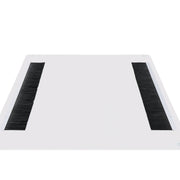 DIGITUS - Netzwerk-/Serverschrank Schrank 42HE 205,3x80x80cm DN-19 42U-8/8-1 RAL 7035 Glastür