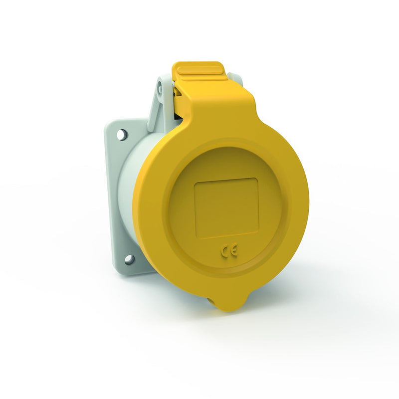Bals Elektrotech - CEE-Anbausteckdose (IEC 60309) Anbausteckdose gerade 137141 32A 5p 110V 4h IP54 − 10 Stück