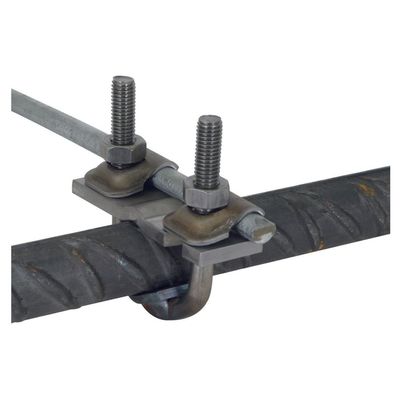 DEHN - Verbinder für Blitzschutz Bügelklemme BVK1648FL40KB#308046 f. Rd 10mm/Fl30-40mm