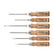 Wiha - Schraubendreherset Schraubendrehersatz 162 HK6 SO SATZ 6tlg Holz-Schlitz/PH