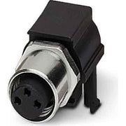 Phoenix Contact - Rundsteckverbinder, feldkonfektionierbar (Industriesteckverbinder) Einbausteckverbinder SACC-DSIV-M #1524788 Sensor-/Aktor-Wandd. − 20 Stück