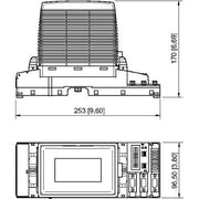Stahl - Feldbus, Dez. Peripherie - Stromversorgungsmodul Sockel CPU und Power Modul 9490/11-12 #162707 Remote I/O IS1