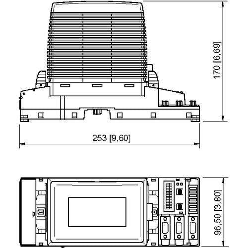 Stahl - Feldbus, Dez. Peripherie - Stromversorgungsmodul Sockel CPU und Power Modul 9490/11-12 #162707 Remote I/O IS1