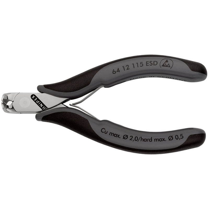 Knipex - Vornschneider Elektronik-Vornschneider 64 12 115 ESD ESD, 115mm