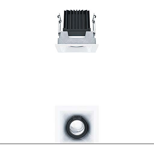Zumtobel Group - Downlight/Strahler/Flutlicht LED - Downlight PANOS INF #60817525 4000K