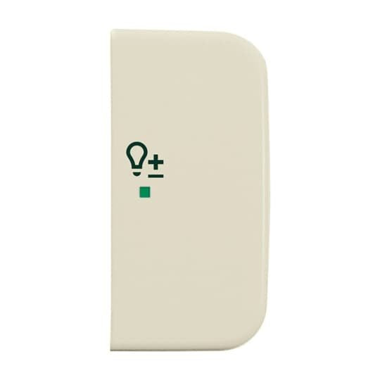 Busch-Jaeger - Bussystem-Tastwippe Wippe 2-f re, Symb. Dimmer 6234-22-212 weiß