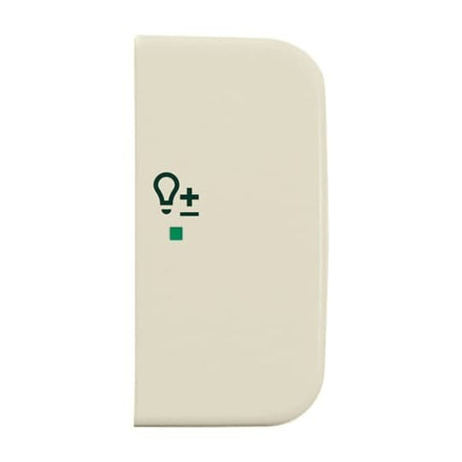 Busch-Jaeger - Bussystem-Tastwippe Wippe 2-f re, Symb. Dimmer 6234-22-212 weiß