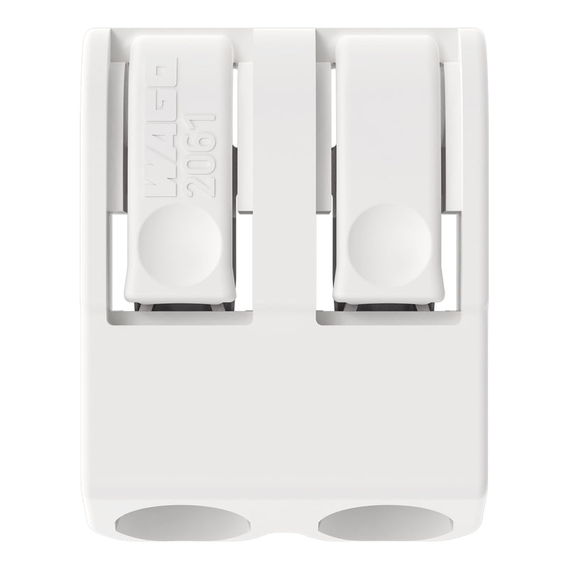 WAGO - Ein- und mehrpolige Klemmenleiste THR-Leiterplattenklemme 2061-1642/998-404 Drücker,1,5 mm²,weiß − 4320 Stück