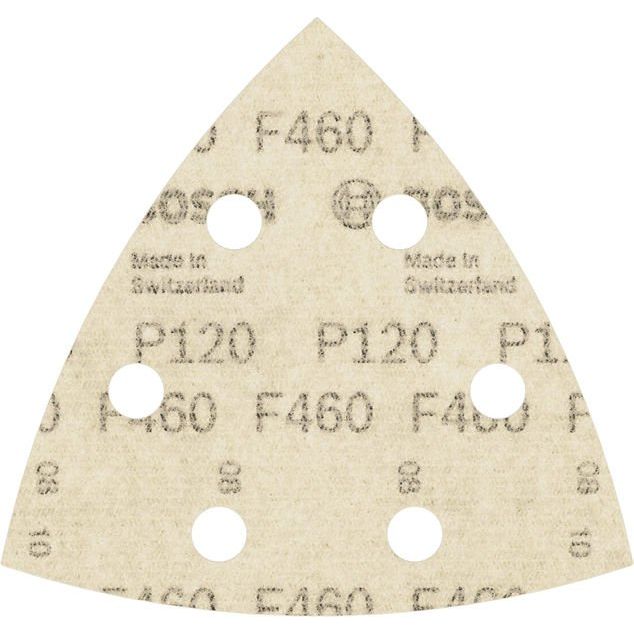 Bosch - Schleifpapier/Schleifvlies PRO F460 Schleifblatt, 93 2608621687 x 93 mm G120 5-tlg