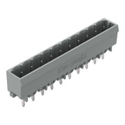 WAGO - Leiterplattensteckverbinder THT-Stiftleiste Lötstift 231-140/001-000 1,0x1,0,gerade,grau − 100 Stück
