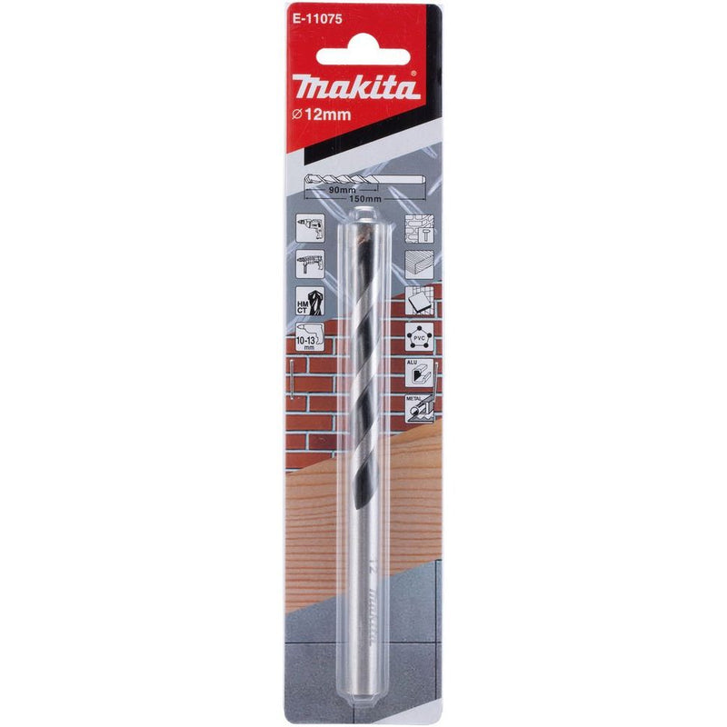 Makita - Bohrer TCT Multibohrer 12x150mm E-11075 12x150mm