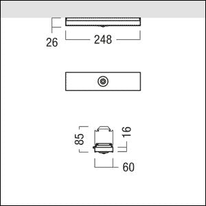 Zumtobel Group - Elektrisches Zubehör/Ersatzteile für Leuchten Tecton-Modul basicDIM #22172573 weiß