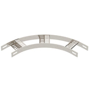 OBO Bettermann - Bogen für Kabelleiter Bogen 90° SLZB L 90 100 A4 mit Z-Sprosse