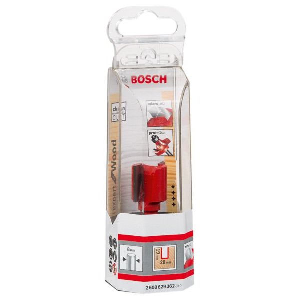 Bosch - Fräser Nutfräser Expert for Wood, 2608629362 Carbide 8 mm D1 20