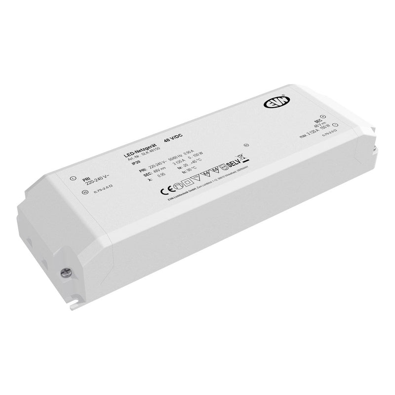 EVN Lichttechnik - LED-Betriebsgerät 48V/DC LED-Netzgerät SLK48150 48V/DC