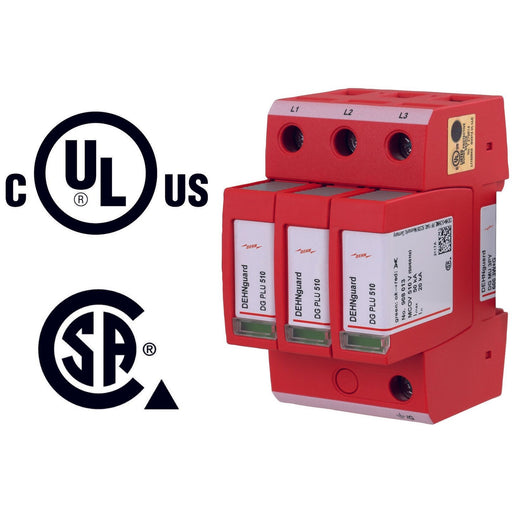 DEHN - Überspannungsableiter für Energietechnik/Stromversorgung Überspannungsableiter DG MU 3PY 600 3W+G Typ 2 DEHNguard M