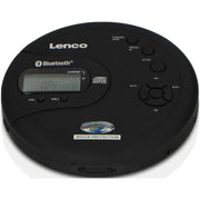 LENCO - CD-Player portable CD/MP3-Player CD-300 Black portable,Ladef