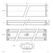 EVN Lichttechnik - Decken-/Wandleuchte LED-Anbaupanel FLD120125