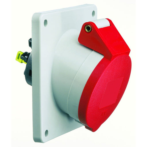 Bals Elektrotech - CEE-Anbausteckdose (IEC 60309) Anbausteckdose geneigt 32A 12790 3p 400V 9h IP44