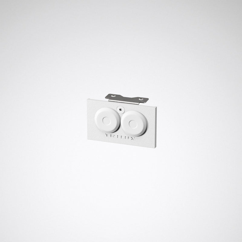 Trilux - Mechanisches Zubehör/Ersatzteile für Leuchten Endkappe YNSDHZKS7x4St-Esp01 weiß