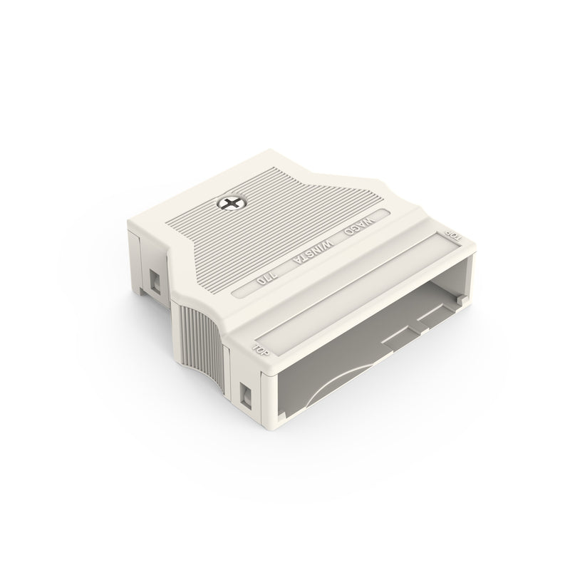 WAGO - Zubehör/Ersatzteile für steckbare Gebäudeinstallation Zugentlastungsgehäuse 770-515 9-13mm,5pol. ws − 25 Stück