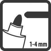 Pica-Marker - Markierungsstift Permanentmarker 520/36 grün − 10 Stück