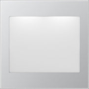 Jung - Info-Lichtsignal für Installationsschalterprogramme LED-Lichtsignal alu AL 2539 RGB mit RGB LEDs