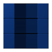 Jung - Abdeckung/Bedienelement für Installationsschalterprogramme Tastensatz 3fach LC 503 TSA 261 bleu outremer fonce