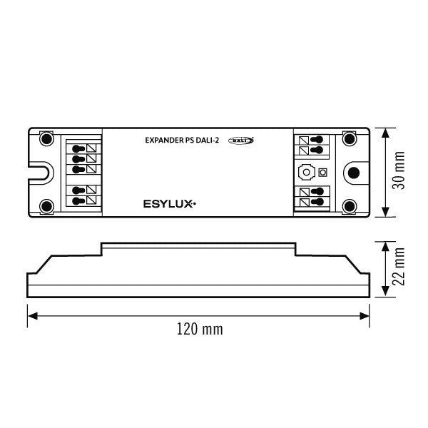 ESYLUX - Bussystem-Repeater DALI-2-Erweiterung EXPANDER #EP10429934
