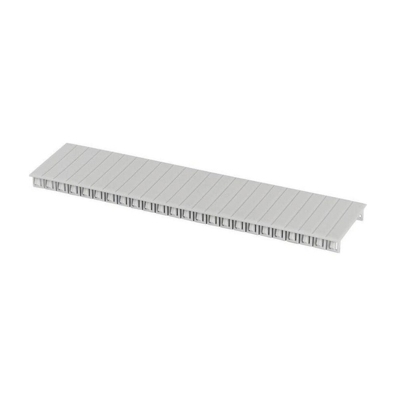 Eaton - Abdeckstreifen REG für Zähler-/Verteilereinbau Leerplatzabdeckung BS-12MB-GY 12 TE, grau − 10 Stück