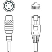 Leuze - Konfektioniertes Sensor-Aktor-Kabel Verbindungsleitung KSSETM124ARJ45AP7020 − 1 Stück