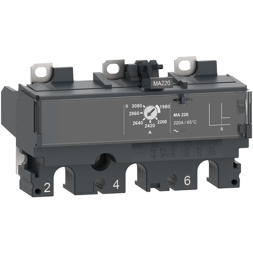 Schneider Electric - Auslöseblock für Leistungsschalter Auslösegerät magnetisch C103MA025 TM25 25A 3P3D für