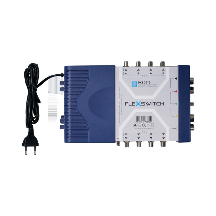 Wisi - Multischalter Multischalter Standalone DXS 0516 5in16,TERR.aktiv  − 1 Stück
