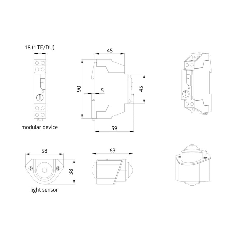 BEG Brück Electronic - Dämmerungsschalter TS-DD